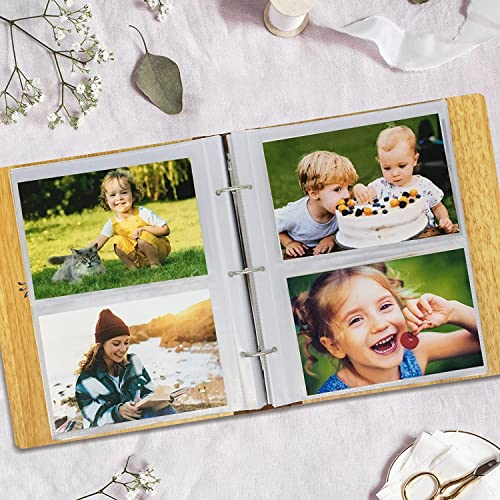 SEEHAN 4x6 Photo Album 200 Photos Small Photo Album 4x6 Picture Family Photos Book, Mothers' Day Gift for Mom from Daughter Son Grandma Gifts - color: Yellow