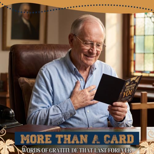 Eaasty 50 Set Pastor Appreciation Cards with Envelopes and Stickers, Christian Ministry Thank You with Blessing Messages, Religious Greeting Cards for Pastor, Minister, Church Staff, Volunteers - style: Pastor Appreciation Style