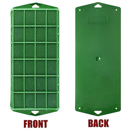 Takytao Floral Foam Cage 6 Pack, Dry Flower Cage Holders, Green Foam Cage - size: 6 pcs