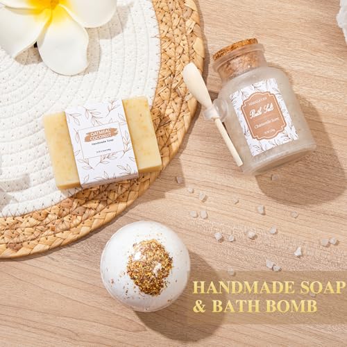 Get Well Gifts for Women Self Care Gifts Basket - Relaxing Spa Care Package After Surgery Feel Better Sympathy Mothersday Birthday Gift for Her Mom Sister Friend Wife (Beige) - color: Beige