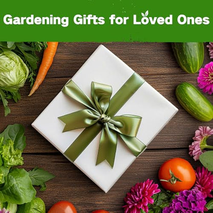 Lush&Dew Raised Garden Bed Heirloom Seed Bank, 32 Type 30000+ Non-GMO Seeds - style: Raised Garden Beds