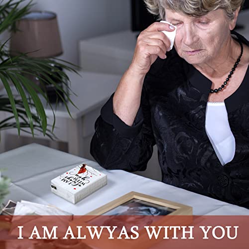 Sinmoe 50 Pcs Funeral Pocket Tissues Travel Size Memorial Favors | 3 Ply Cardinal Facial Tissue, Celebration of Life Gift, Funeral Guest Supplies, Family Relatives Friend, Memorial Service Use