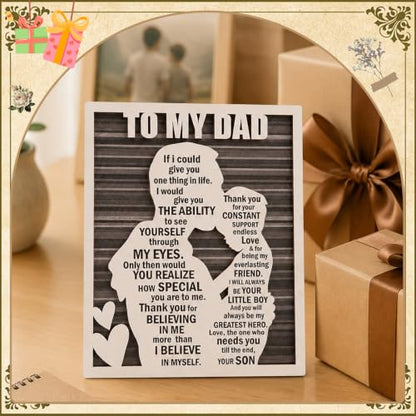 To My Dad Birthday Gifts from Son Valentine’s Christmas Father’s Day Ideas - style: Dad & Son