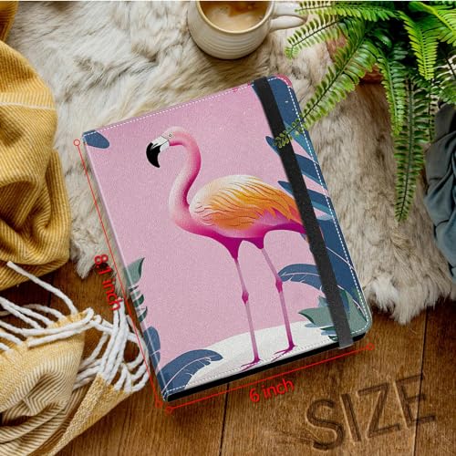 Small Photo Album 3.5x5 inch 80 Pictures PU Leather Photo Albums with Transparent Inner Pockets & Elastic Band for Wedding Boys Girl Travel Family Pictures - Cute Pink Flamingos - color: Cute Pink Flamingos, size: 3.5x5 Photo Album
