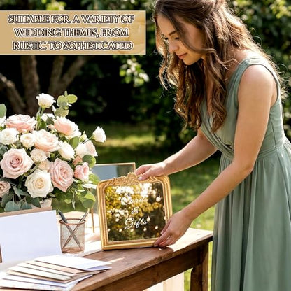 Bucherry Elegant Wedding Cards & Gifts Sign - style: Cards & Gifts