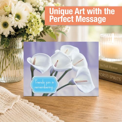 Current Condolences Card Set, Set of 40 | Mega Sympathy, 40 Count, 20 Designs, 5" x 7" Folded, Envelopes Included, Bulk Pack - style: Mega 1