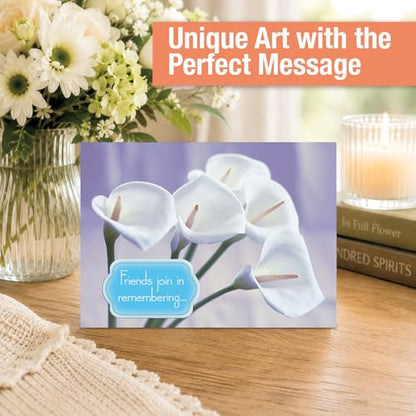 Current Condolences Card Set, Set of 40 | Mega Sympathy, 40 Count, 20 Designs, 5" x 7" Folded, Envelopes Included, Bulk Pack - style: Mega 1