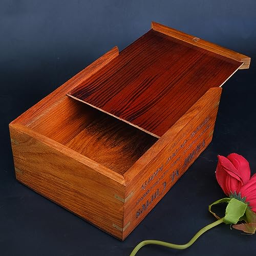 Personalized Rosewood Urns For Human Or Pet Ashes, Tree Of Life Wooden Engraved Cremation Urn For Adult, Wood Funeral Urn Keepsake Box Memorial Urn Or Casket, Custom Burial Urn Brown