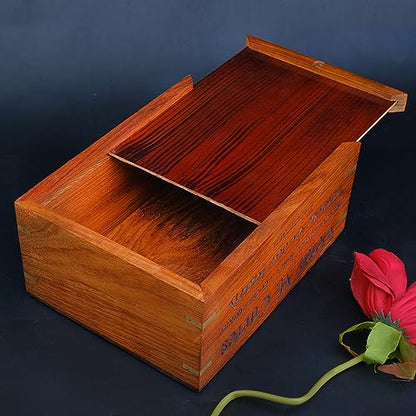 Personalized Rosewood Urns For Human Or Pet Ashes, Tree Of Life Wooden Engraved Cremation Urn For Adult, Wood Funeral Urn Keepsake Box Memorial Urn Or Casket, Custom Burial Urn Brown