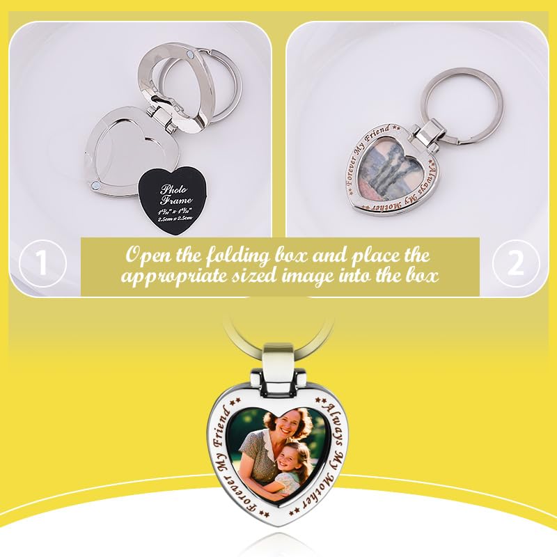 Unique Engraved Photo Frame for Women Men - color: Silver3