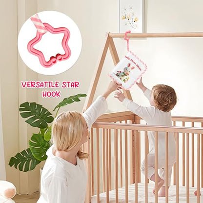 Rabbit Baby Photo Album - My First Family Album Book Holds 17 4x6 Photos | Waterproof Soft Cloth，For Newborn/Toddlers/Kids/Baby Shower Memory Birthday Gifts - style: xiaotuzi