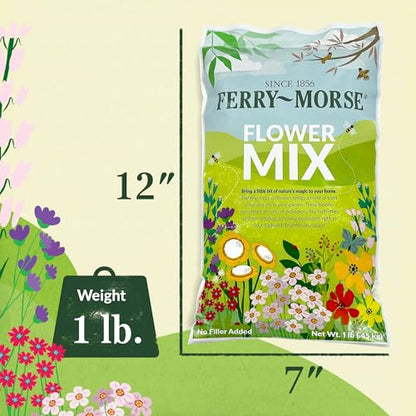 Ferry-Morse Bee Feed Bulk Wildflower Seeds, 680,000+, 1 lb - color: Bee Feed