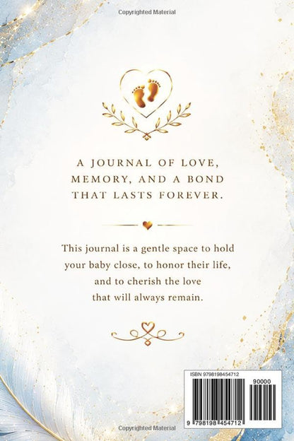 Remembering My Baby — A Journal for Love, Loss and Remembrance: Guided Prompts for Reflection and Healing – With Memory Pages, Letter Writing, and ... Gift for Someone Grieving. Blue Cover.
