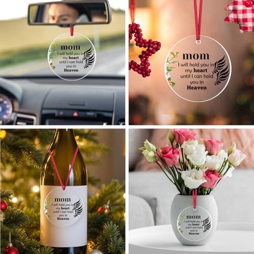 Memorial Gifts Bereavement Gift Idea for Loss of Mom Christmas Ornament Sympathy Memorial Condolence Gifts for Loss of Loved Person Remembrance Bereavement Funeral Gift for Women Hanging Ornaments