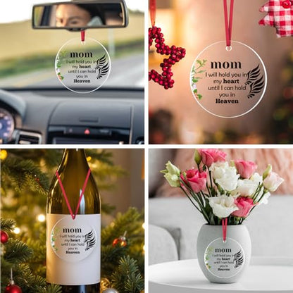 Memorial Gifts Bereavement Gift Idea for Loss of Mom Christmas Ornament Sympathy Memorial Condolence Gifts for Loss of Loved Person Remembrance Bereavement Funeral Gift for Women Hanging Ornaments