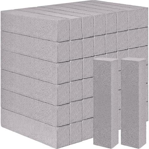 50 Pieces Pumice Stone for Toilet Bowl Cleaning, Pumice Scouring Stick Hard Water Stain Remover, Cleaning Pumice Stones for Toilet, Stove, Oven, Bathroom, Grill, Kitchen, Sinks