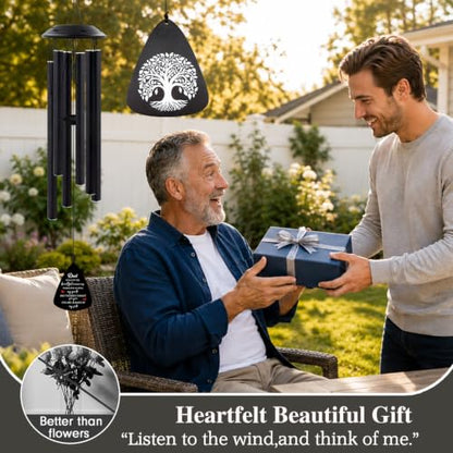 Sympathy Gifts for Loss of Dad 32" Memorial Wind Chimes for Loss of Father - size: 32"Dad Memorial