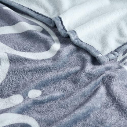 Grey Inspirational Healing Throw Blanket – Soft Flannel Fleece 50″×60″ – Get Well Soon Gifts for Women & Men – Sympathy, Thinking of You & Birthday Gift Blanket – All-Season Comfort and Warmth - color: Get Well-grey2