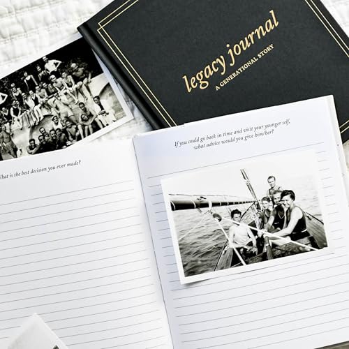 Duncan & Stone Legacy Journal for Grandparents, Memory Book, Ivory - style: Legacy Ivory