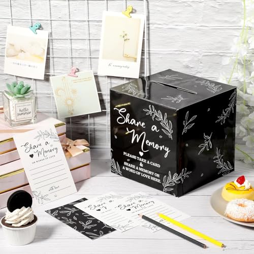 Pajean 50 Share a Memory Cards and Box, Black, Trendy - color: Black, style: Trendy