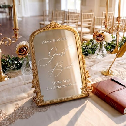 Bucherry Vintage Love Wedding Sign Please Sign Our Guest Book - style: Sign Guest Book