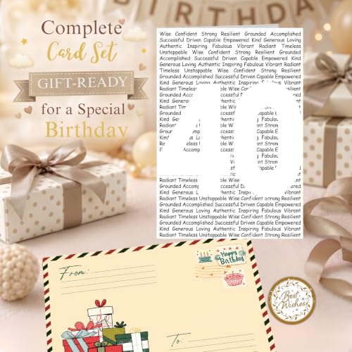 40th Birthday Card, 40th Birthday Cards for Women Men with Seal and Envelope, 40 Birthdayy Cards for Him Her Mom Dad Friend Sister Brother Husband Wife - color: 40th