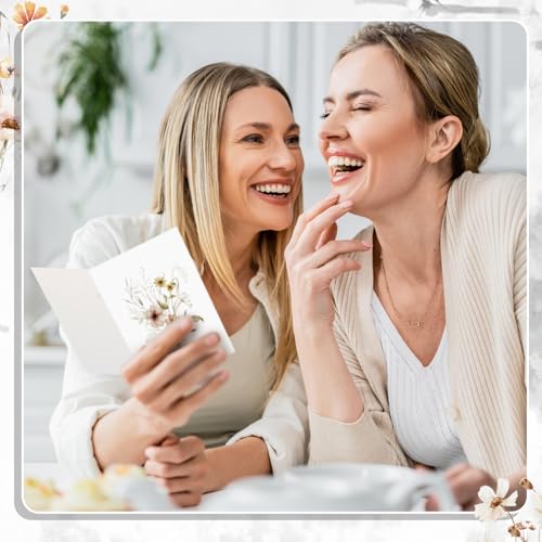 Motiskyy 100 Pcs Floral Blank Note Cards and Envelopes 4x6 Elegant Blank Greeting Cards with Matching Peel-and-Seal Stickers Plain Notecards Stationery for Back to School Office Home, 10 Designs - style: Floral Style
