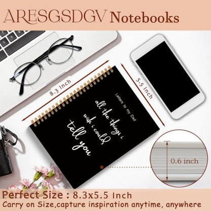 ARESGSDGV-Notebook-496 - color: Lettres to dad Black