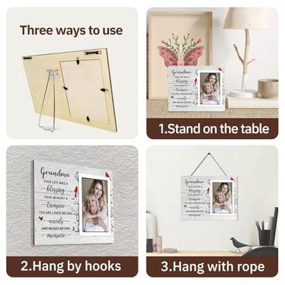 SteadStyle Grandma Memorial Gifts, Memorial Picture Frames 8x10 In - style: Grandma