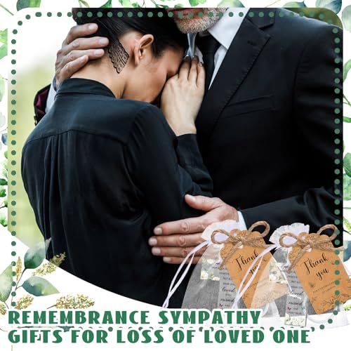 Equsion 60 Set Funeral Keychains for Guests Memorial Favors, Cross - style: Cross