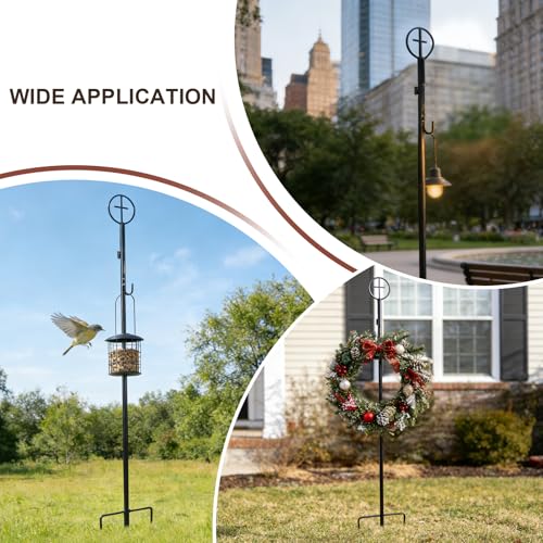 2Pcs Cemetery Wreath Stands, 38" Adjustable Metal Gravestone Wreath Holder - size: 2pcs Wreath Holders
