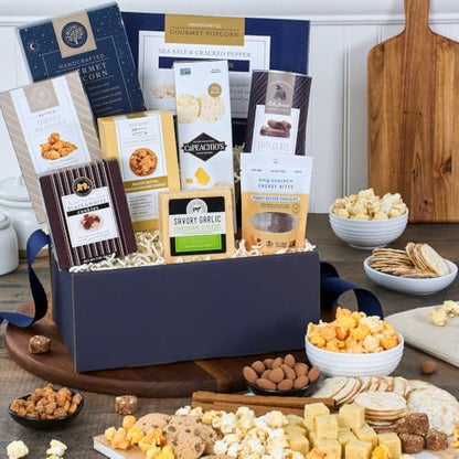 Snack and Chocolate Gift Basket Classic - Gourmet Food Gift by GourmetGiftBaskets.com