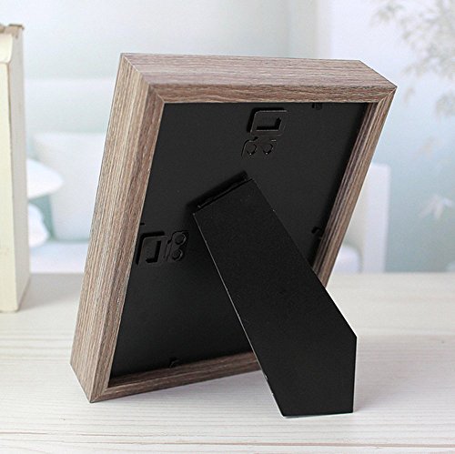 5x7" Wooden Shadow Box Picture Frame with Glass Front,Dried Flower Photo Frame for Specimen,Table Top Display, Wall mounting,Flower Display Stand and Baby Birth Memorial Wedding Photos Dark Gray - color: Dark Gray