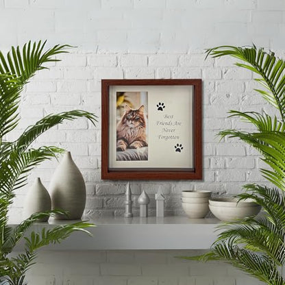 OtterPets Paw Print Kit for Dogs 9x9, 4 customizable displays (Brown) - color: Brown