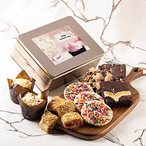 Gift Baskets for Mothers Day — Gourmet Food Gift for Her, Mom, Daughter, Sister, Mother-in-Law, Wife, Friend & Co-Worker by Dulcet Gift Baskets - Personal Note Option Available - style: Mother's day