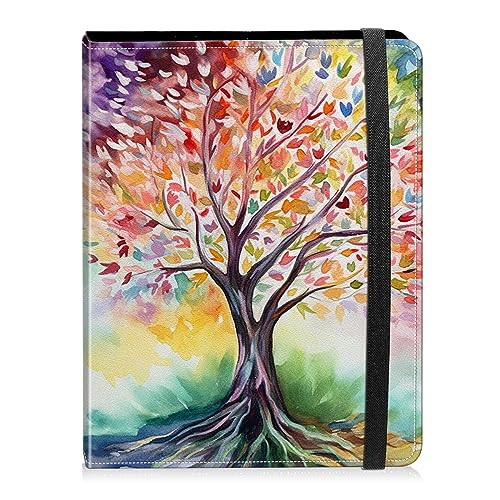 Photo Album 4x6 Photos - 60 Photos Capacity PU Leather Cover Photo Album with Strong Elastic Band, Portable Picture Album for Family Wedding Wedding Anniversary, Lucky Tree - color: Lucky Tree