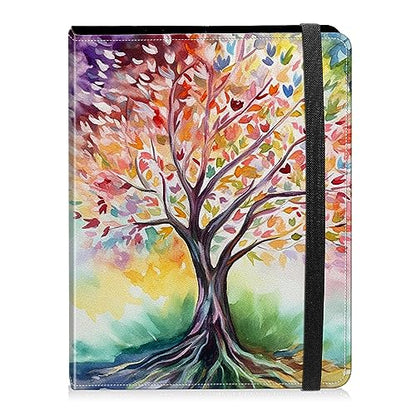 Photo Album 4x6 Photos - 60 Photos Capacity PU Leather Cover Photo Album with Strong Elastic Band, Portable Picture Album for Family Wedding Wedding Anniversary, Lucky Tree - color: Lucky Tree