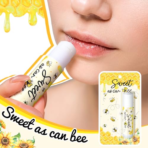 30 Pack Sweet as Can Bee Bulk Baby Shower Games Prizes Party Gifts Lip Balms Favors for Winners Adults Guests Gender Reveal Favors Decorations Baby Shower Souvenirs Gift Bags Stuffers - style: Sweet As Can Bee