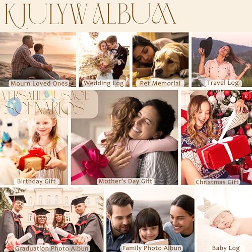 Girl Mom Gifts Photo Albums 4x6 Pictures, Mom Gifts from Daughter, Life Is Better with My Girls Small Memory Photo Album Book for Baby Family Vacations Travel - color: Girls