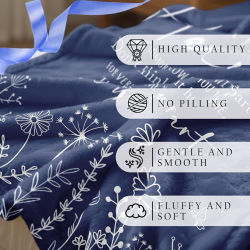 Sympathy Gifts for Loss of Loved One, Memorial/Bereavement Blanket for Loss of Mom Dad, in Memory of Loved One Gift, Grief Gifts for Women, Remembrance/Sorry Gift for Your Loss Blanket 60"X50"