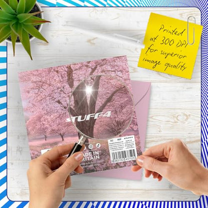 Stuff4 Comforting Sympathy Card, Loss of Aunt | Gentle Words in a Time of Loss, Serene Cherry Blossom Scene with Calming Pink and Green Hues - color: Aunt
