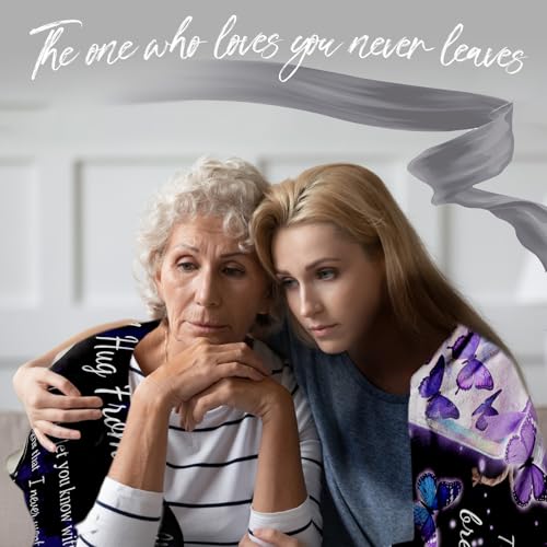 Vsmoedb Custom Memorial Blanket with Pictures for Loss of Loved One - color: Select13