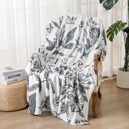 Moukeren Christian Blankets for Women Religious Gifts 50x60 - style: Morning Glory
