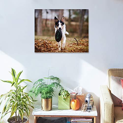 Personalized Photo to Canvas Print - Canvas Prints With Your Photos on Custom Wall Art for Bedroom, Living Room, Wedding Baby Pet Family Picture Framed Wall Art (10" W x 8" H) - size: 8"L x 10"W