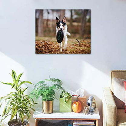 Personalized Photo to Canvas Print - Canvas Prints With Your Photos on Custom Wall Art for Bedroom, Living Room, Wedding Baby Pet Family Picture Framed Wall Art (10" W x 8" H) - size: 8"L x 10"W