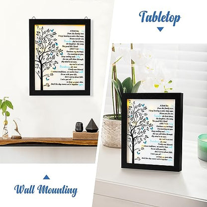 Memorial Gifts LED Shadow Box Sympathy Condolences Grief Butterfly Tree - size: Butterfly Tree