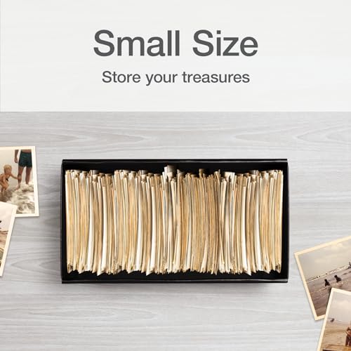 Oxford Keepsake Box, Protective Storage Box, Home and Office Organizer, Photo Storage Box, Souvenir Organizer, Small, 6" x 12" x 4 1/4" (41789) - size: 6" x 12" x 4 1/4"