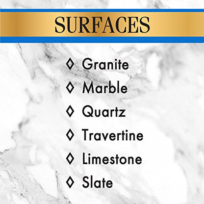 Stone Care International Granite Cleaner - 32 Fluid Ounces (4 Pack) Granite Marble Quartz Tile Travertine Limestone Slate Clean - size: 4 Pack