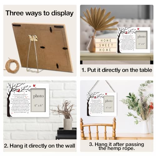 Memorial Picture Frame Gifts, Sympathy Gifts for Loss of Loved One - color: A