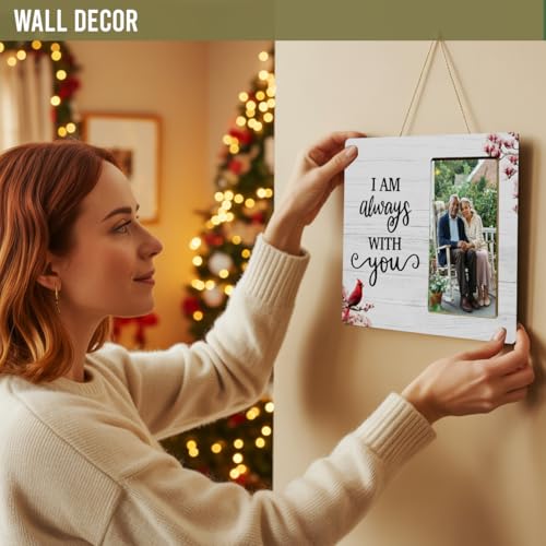Memorial Gifts Picture Frame for Loss of One, Sympathy Remembrance Gifts Frame for Loss of Mother Grandma Dad, I am Always with You - color: Always